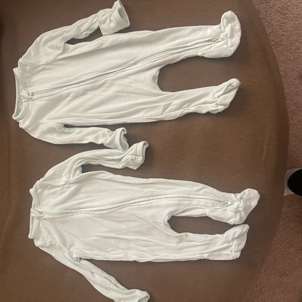 Cozy White Kids One Piece Pajamas